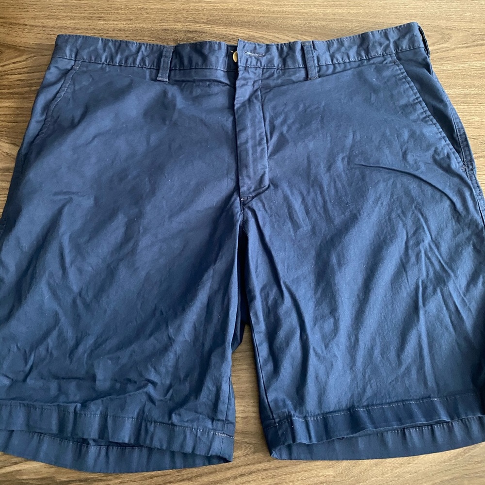 Navy Club Room Shorts